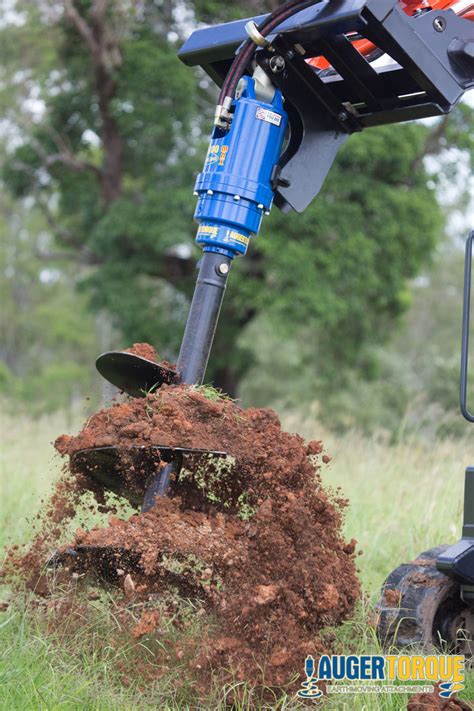 skid steer auger torque